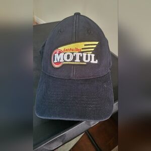 Motul Black Cap with Embroidered Logo